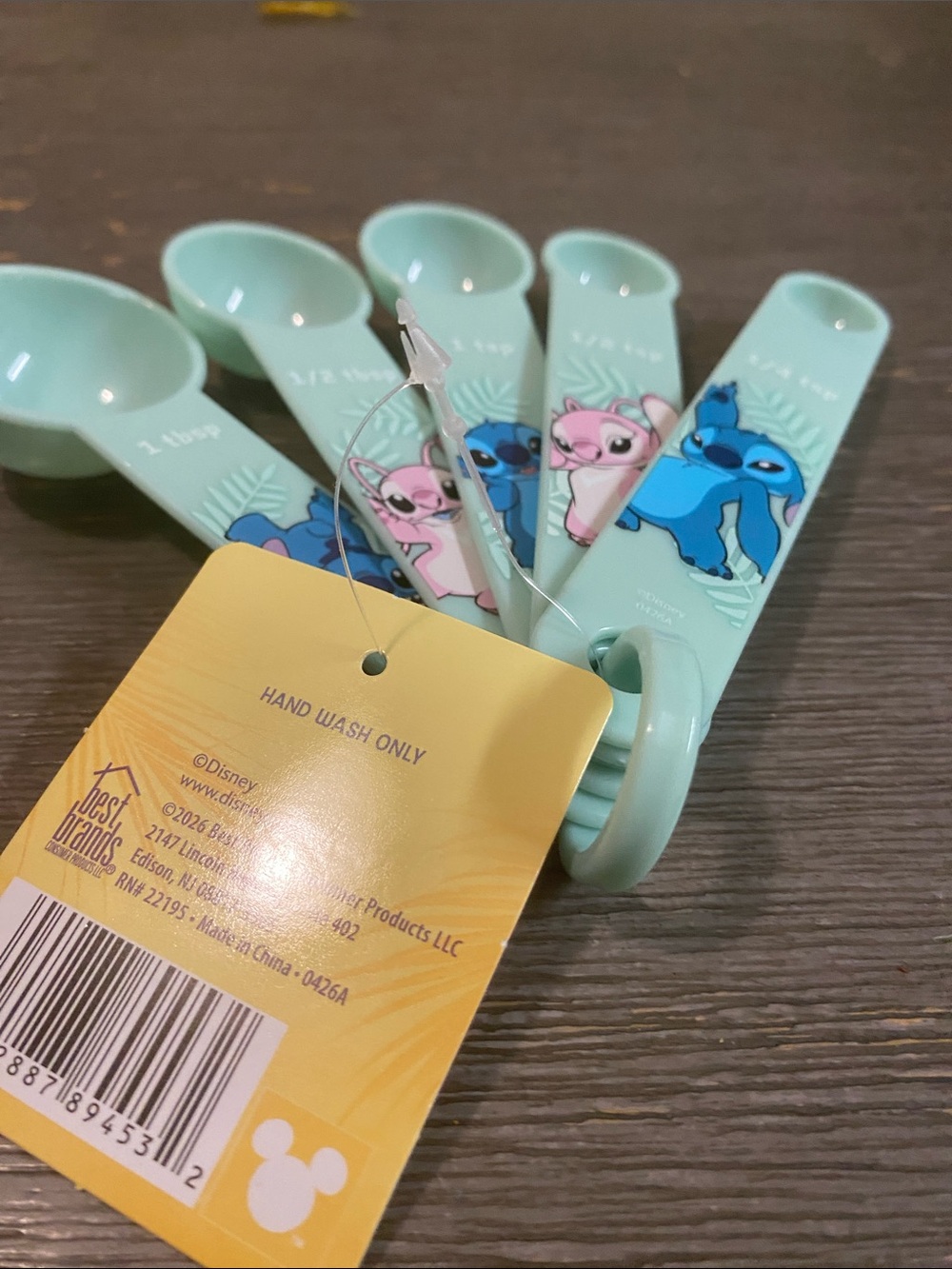 Disney Stitch & Angel Measuring Spoons - Picture 6 of 6
